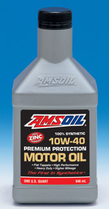 AMSOIL SAE 10W-40 Synthetic Motor Oil (AMO) 