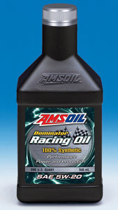 Amsoil Dominator Synthetic 5W-20 Racing Oil (RD20)
