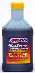 Saber 2-Cycle Pre-Mix Oil - Click For Product Data